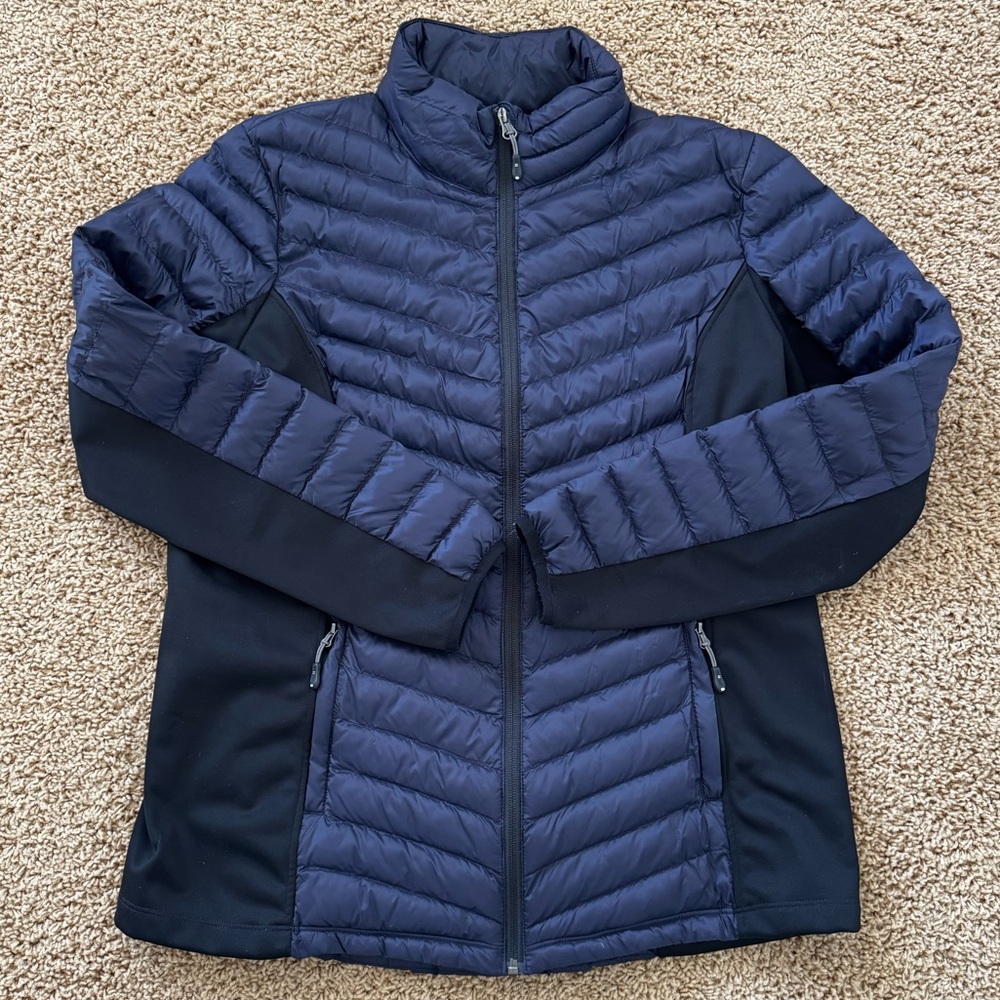 Women's Navy Quilted Jacket